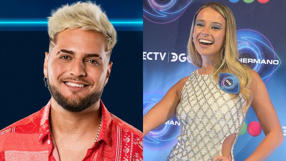 Damián de "Gran Hermano 2024" está loco por Zoe. (Foto: Fernando Pérez Re e Instagram: @granhermanoar)