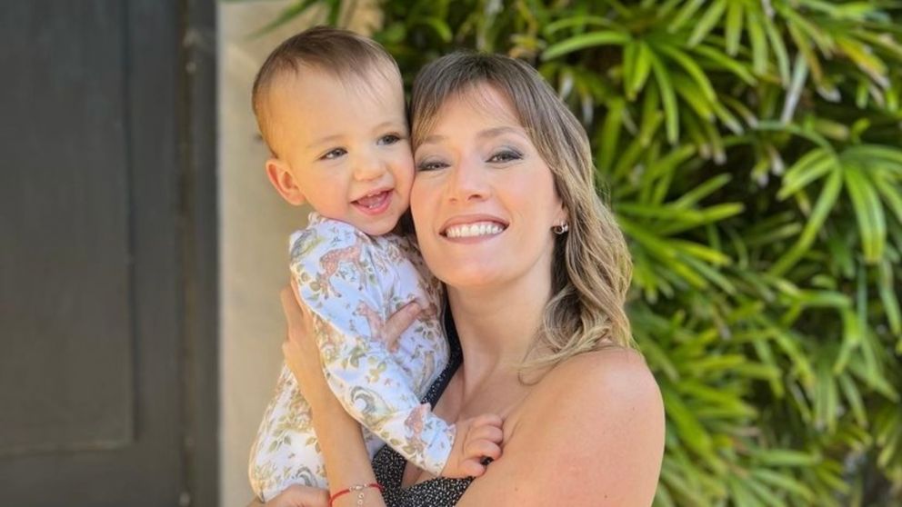 Mica Viciconte revel� el drama que vive con su hijo a la salida del maternal. (Foto: Instagram/ @micaviciconte y @lucacubero).