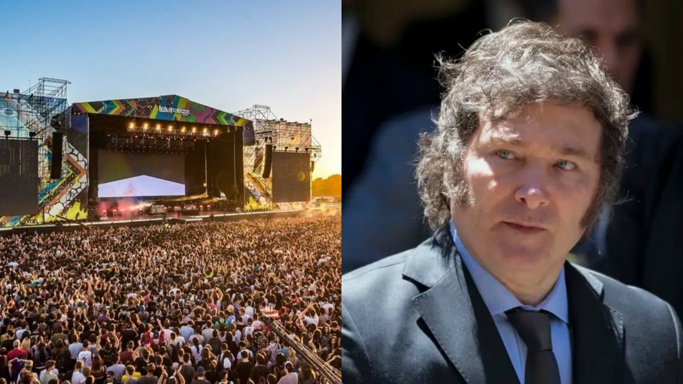 Lollapalooza 2024: fuertes cr�ticas al gobierno de Javier Milei.