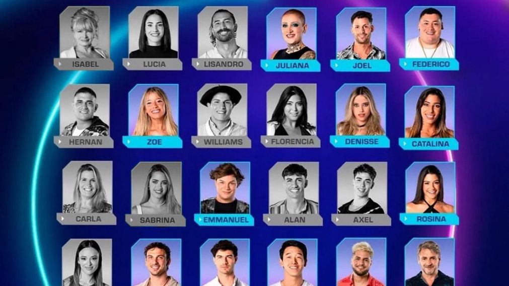 ¿Quién querés que se vaya de "Gran Hermano 2024" (X/@fedeebongiorno).