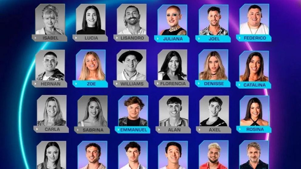 ¿Quién querés que se vaya de "Gran Hermano 2024" (X/@fedeebongiorno).