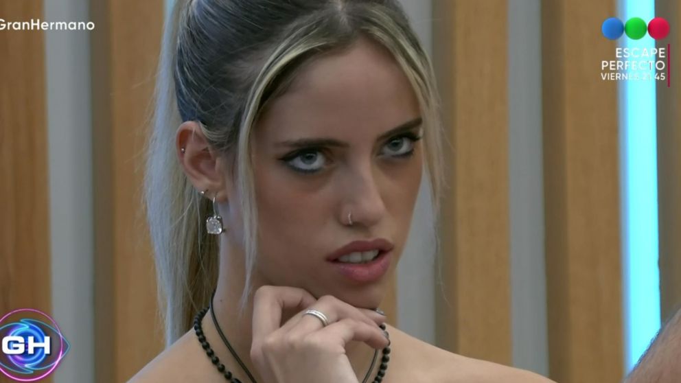 Denisse, sancionada en "Gran Hermano 2024". (Captura Telefe)