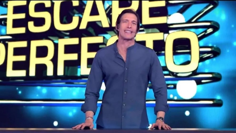 "Escape Perfecto": Iván de Pineda tuvo que pedir el VAR por un participante. (Telefe)