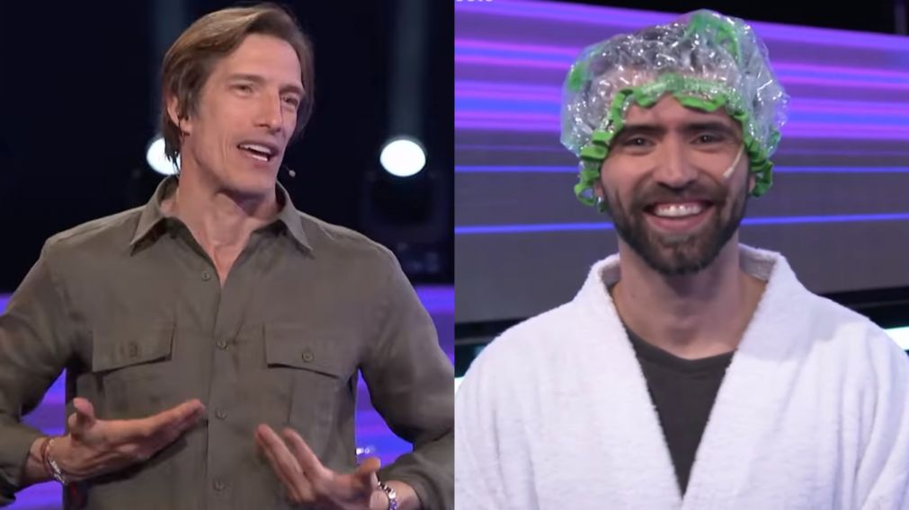 Iván de Pineda dejó un meme en "Escape perfecto". (Captura Telefe)