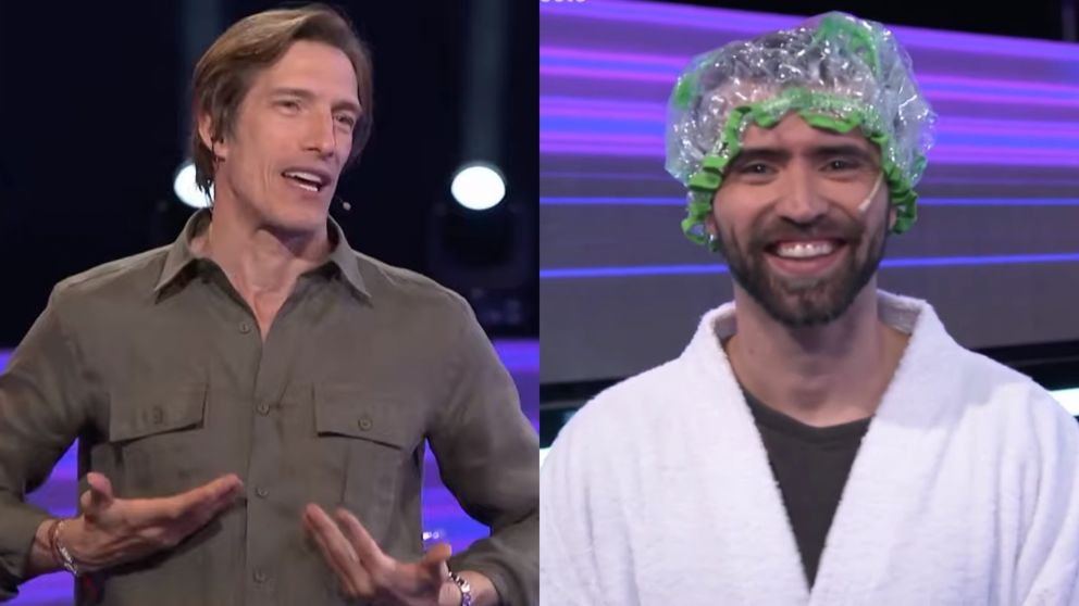 Iván de Pineda dejó un meme en "Escape perfecto". (Captura Telefe)