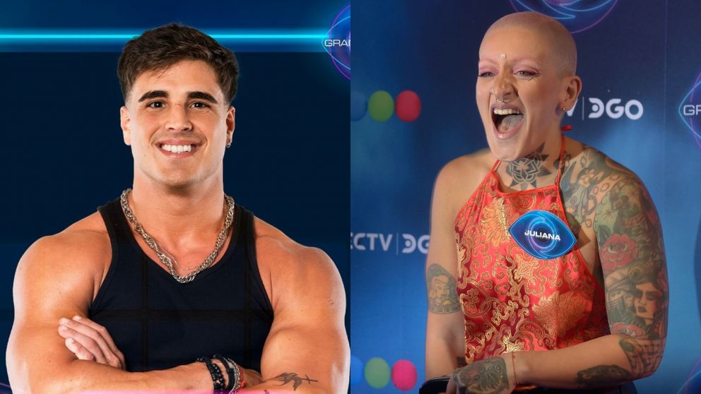 Furia de "Gran Hermano 2024" tuvo su noche romántica durmiendo con Mauro. (Instagram: @granhermanoar y foto: Fernando Pérez Re)