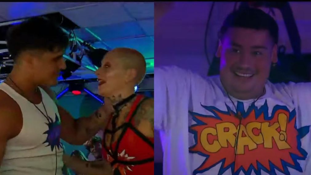 Furia y Mauro se besaron en la fiesta de "Gran Hermano 2024".