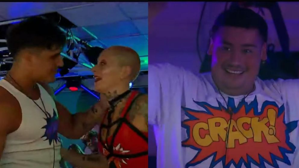 Furia y Mauro se besaron en la fiesta de "Gran Hermano 2024".