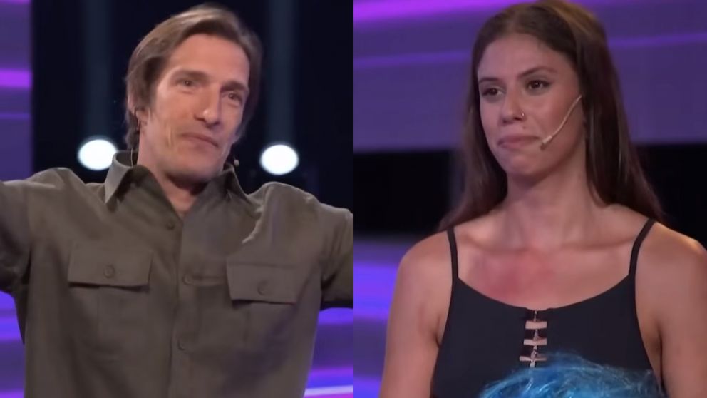 Una deportista emocionó a Iván de Pineda con su historia de vida en "Escape perfecto". (Captura Telefe)