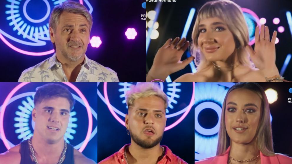 Los nuevos participantes de "Gran Hermano 2024". (Captura Telefe)