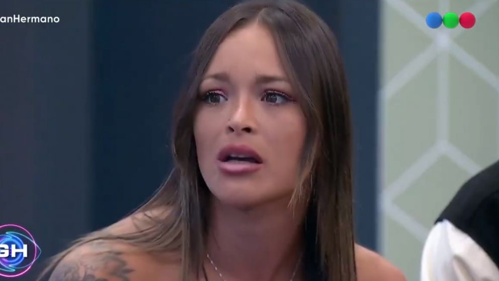 Las disculpas de Agostina en "Gran Hermano 2024" no fueron bien recibidas por el p�blico. (Captura DVGO)