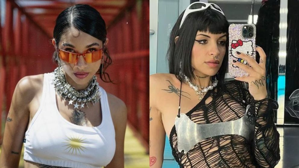 María Becerra presentó su nueva canción, ¿con palito para Cazzu?. (Foto: Web e Instagram/ @mariabecerra).