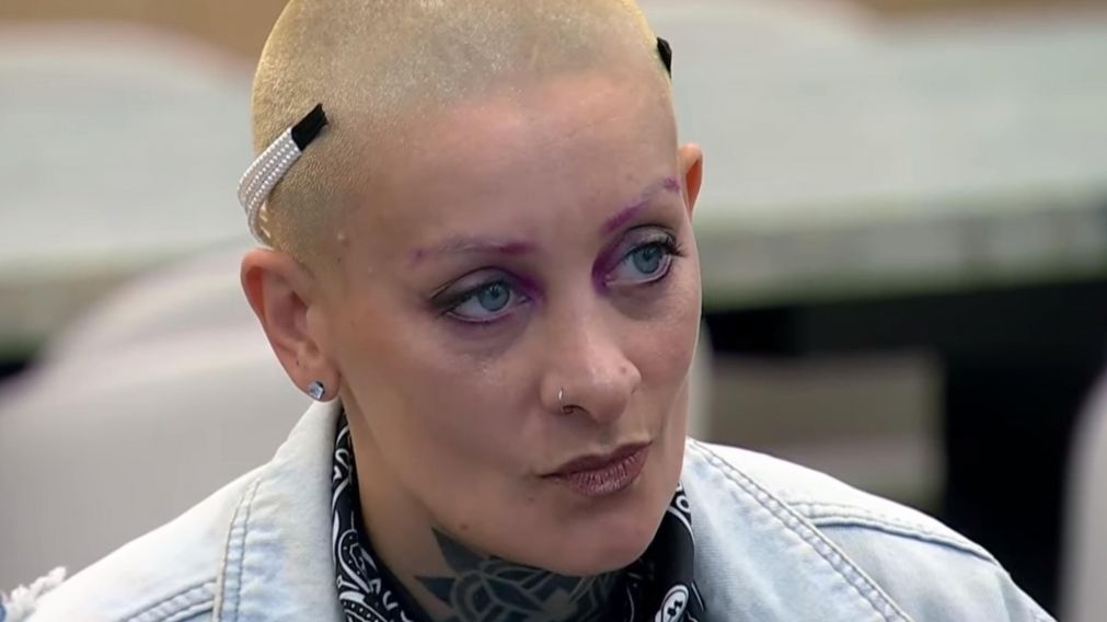 Furia de "Gran Hermano", complicada en la prueba semanal. (Captura Telefe)