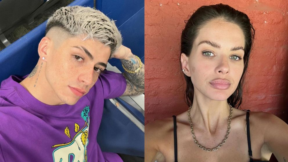 El enojo de la China Suárez con Lauty Gram (Instagram/@sangrejaponesa y @lautygramcito).