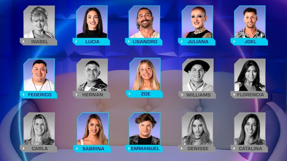 "Gran Hermano 2024": "Gran Hermano 2024": quiénes quedaron nominados hoy tras la prueba del líder y las sanciones. (Instagram: @granhermanoar)