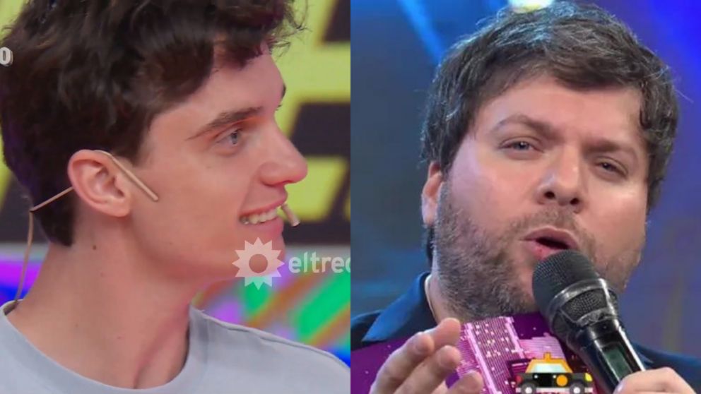 El divertido momento en "Los 8 escalones". (Captura El Trece)