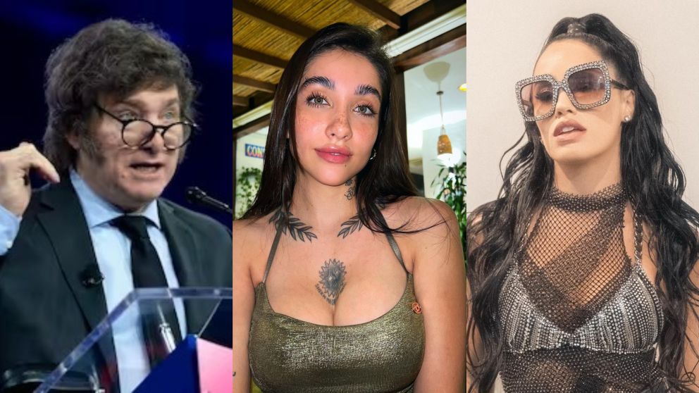 María Becerra apoyó, nuevamente, a Lali Espósito y apuntó contra Javier Milei. (Instagram: @lali , @mariabecerra y web)