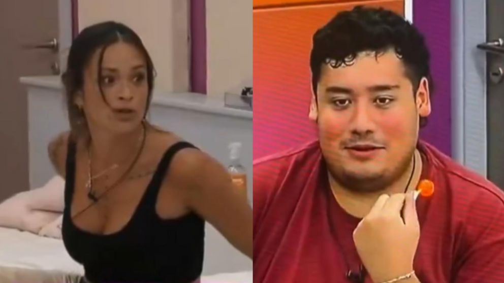 Agostina arremetió contra Manzana de "Gran Hermano" (Foto captura de DGO).