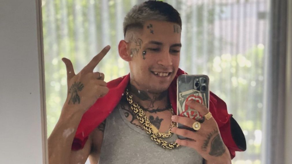 L-Gante hizo fotos hot con una modelo y encendió los rumores de romance. (Instagram: @lgante_keloke)