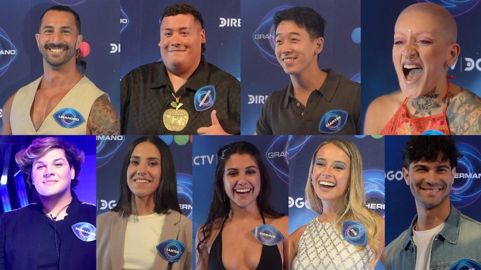 Un participante abandona la casa de "Gran Hermano 2024". (Fotos: Telefe, Fernando Perez Re)