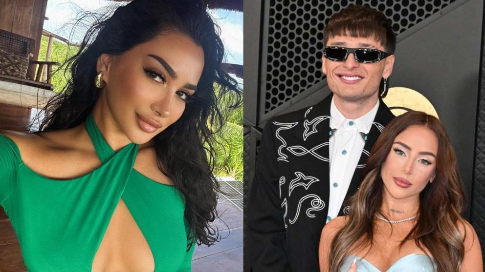 La amante de Peso Pluma, ex novio de Nicki Nicole, se defendió de las críticas. (Foto web).