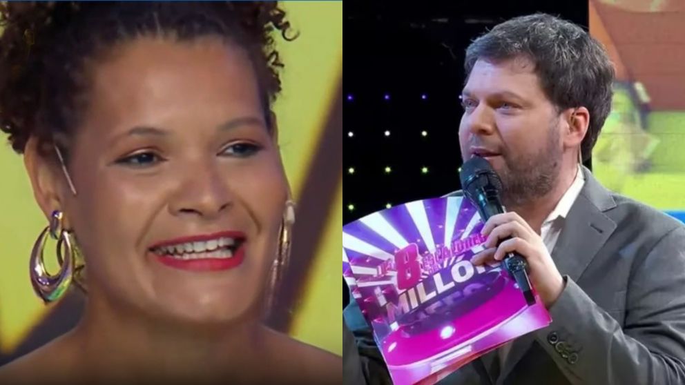 "Los 8 escalones": una participante contó que hizo una torta para su hijo y le cambió la vida. (El Trece)