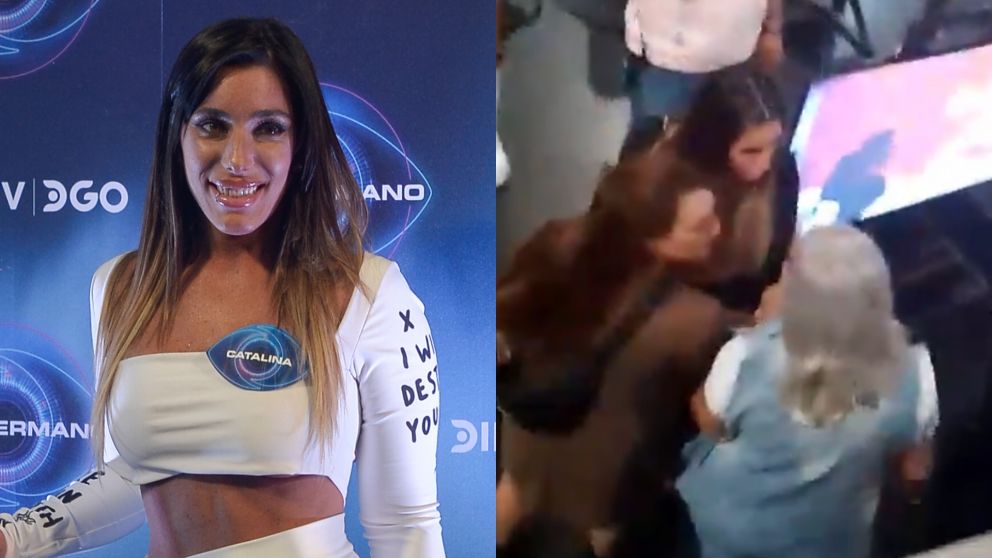 Catalina de "Gran Hermano 2024" vivió un tenso momento con la mamá de Joel, en la tribuna del programa. (Foto: Diario Crónica/ Fernando Pérez Re).