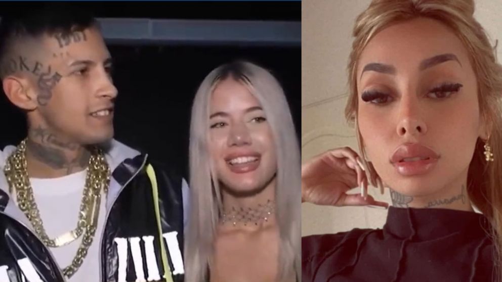 Candela, la nueva novia de L-Gante, le respondi� a Tamara B�ez.