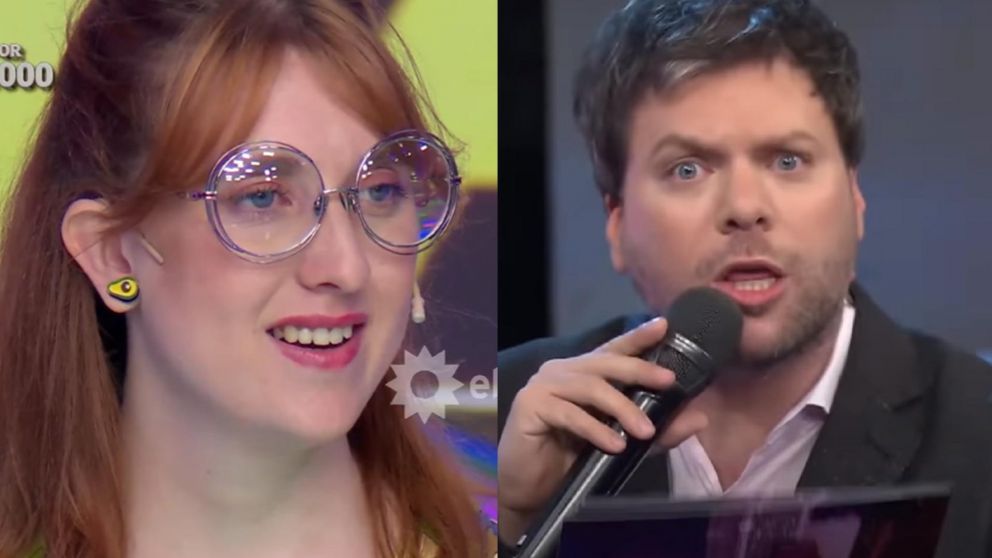 La especulación de Guido Kaczka en "Los 8 Escalones" (Foto captura de El Trece).