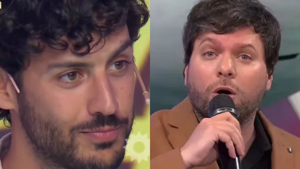 La advertencia de Guido Kaczka a un participante de "Los 8 escalones". (Foto: El Trece y web).