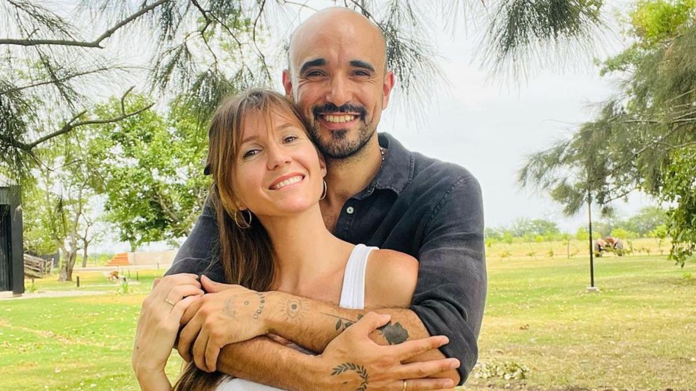 Abel Pintos y su esposa, en la dulce espera. (Instagram: @abelpintos)