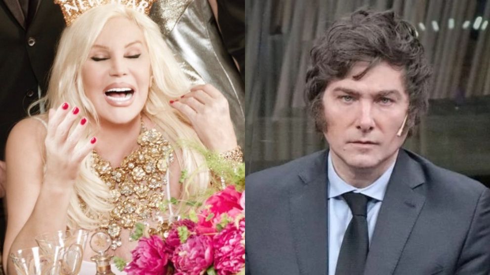 Susana tendr�a COVID-19 y suspendi� la entrevista con el presidente Javier Milei. (Instagram: @gimenezsu y @javiermilei)