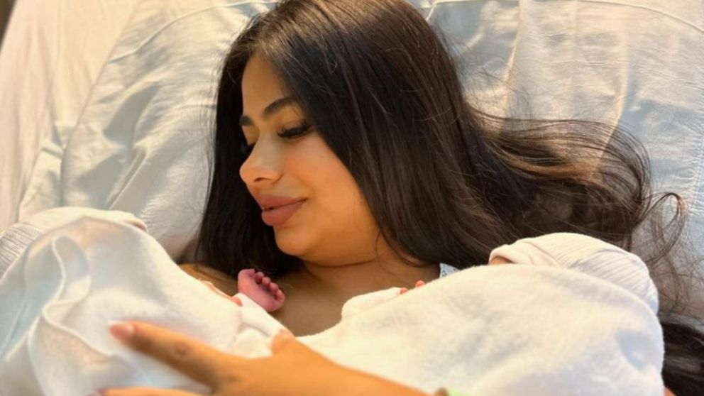 Daniela Celis dio a luz este lunes 29 de enero. (Instagram: @danielacelis01)