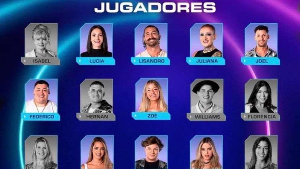 Quiénes querés que queden eliminados de "Gran Hermano" (X/@fedeebongiorno).