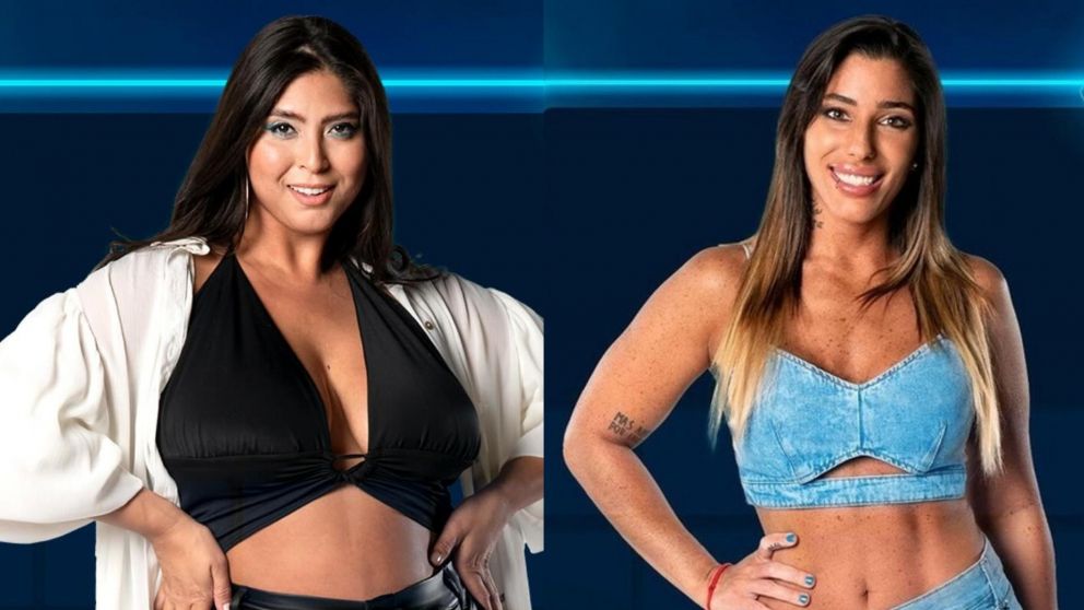 El cruce entre Catalina y Florencia de "Gran Hermano" (Instagram/@granhermanoar).