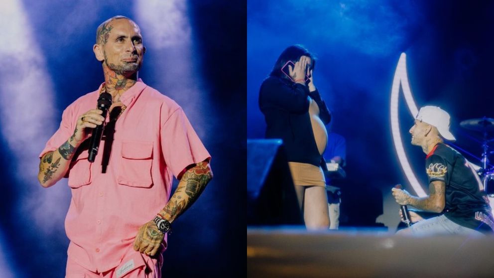 Un reconocido futbolista le propuso casamiento a su novia en pleno show de Ke Personajes. (Foto: Instagram/ @kepersonajes).