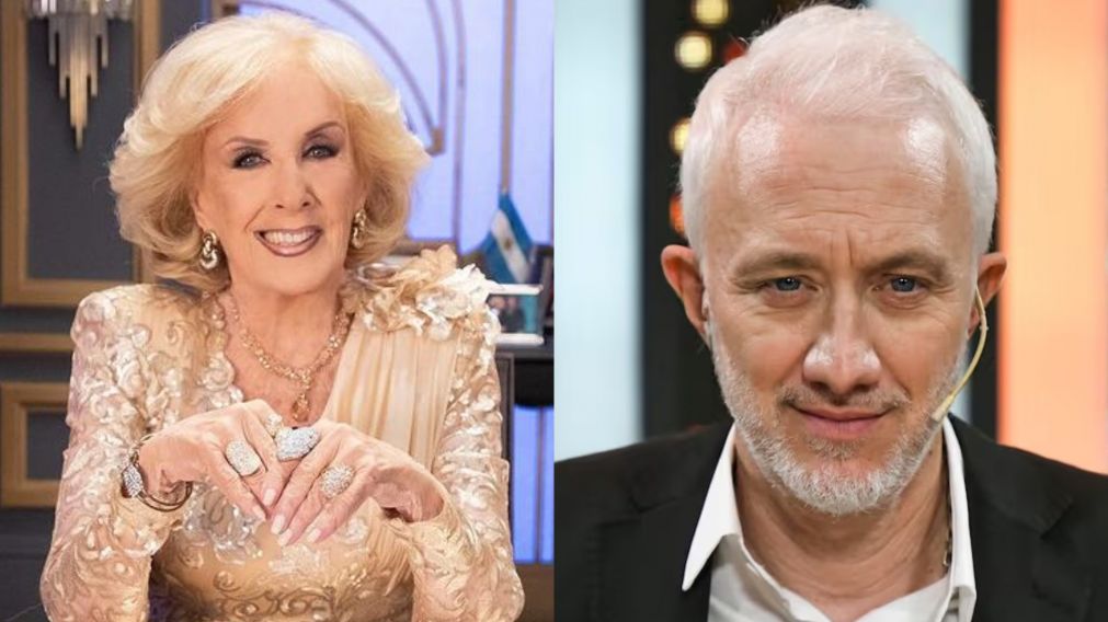 Mirtha Legrand lanzó un picante palito para Andy Kusnetzoff tras su regreso a la televisión. (Foto: (Foto: La Nación e Instagram/ @lamesazarg).