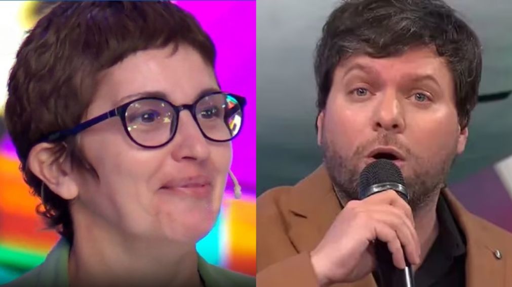 "Los 8 escalones": una participante emocionó a Guido Kaczka tras revelarle su dura historia. (El Trece)
