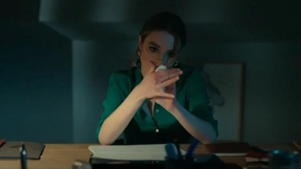 La venganza de Derin en "Traicionada" (Foto captura de Telefe).