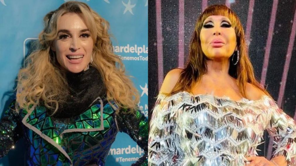 Fátima Florez sube la apuesta en su imitación con Moria Casán. (Fotos: @soyfatimaflorez; @moria_laone).