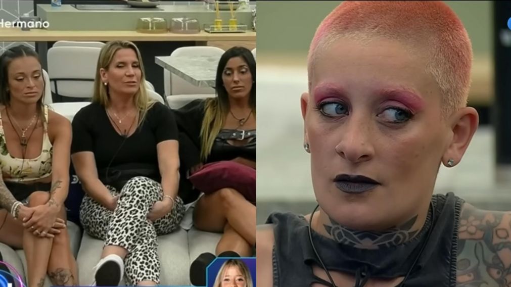 La explicación de Furia sobre su grupo en "Gran Hermano" (Foto captura de Telefe).