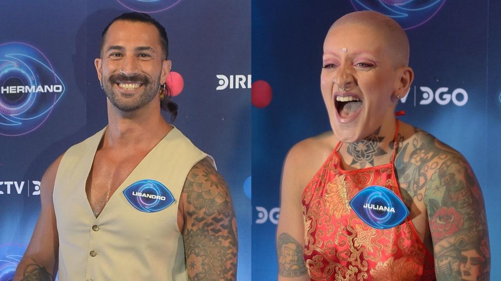 El tierno beso de Furia y Lisandro en "Gran Hermano" (Foto Fernando P�rez Re).