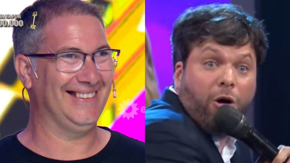 Un participante asombró a Guido Kaczka en "Los 8 escalones".