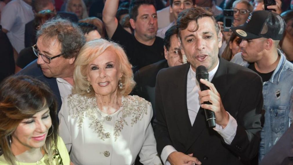 Mirtha Legrand visitó a la obra de Martín Bossi y se emocionó profundamente.