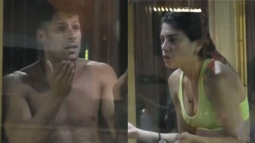 Joel intentó hacer entrar en razón a Rosina de "Gran Hermano" (Foto captura DGO).