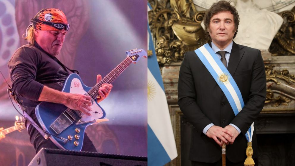 La Renga tocó en Racing y le pegaron duramente a Javier Milei. (Web)