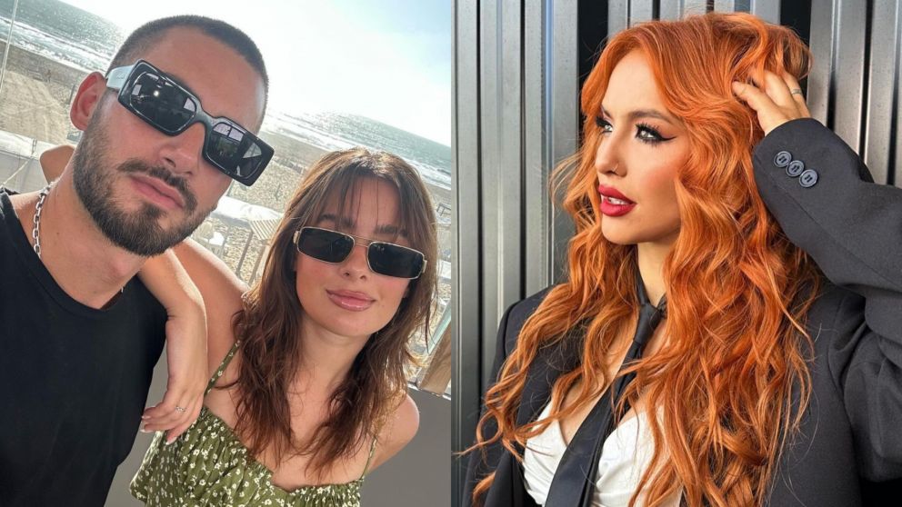 Flor Vigna, sobre "Occhiamin". (Fotos: Instagram)