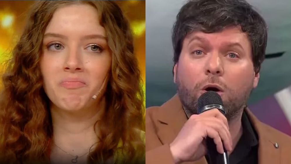 "Los 8 escalones": una participante incomodó a Guido Kaczka tras ganar la llave. (El Trece)