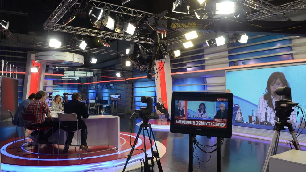 Los estudios de Crónica HD (Fernando Pérez Ré / Crónica).