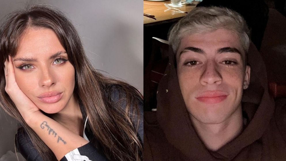 El íntimo festejo de Lauty Gram junto a la China Suárez (Instagram/@sangrejaponesa y @lautygramcito).